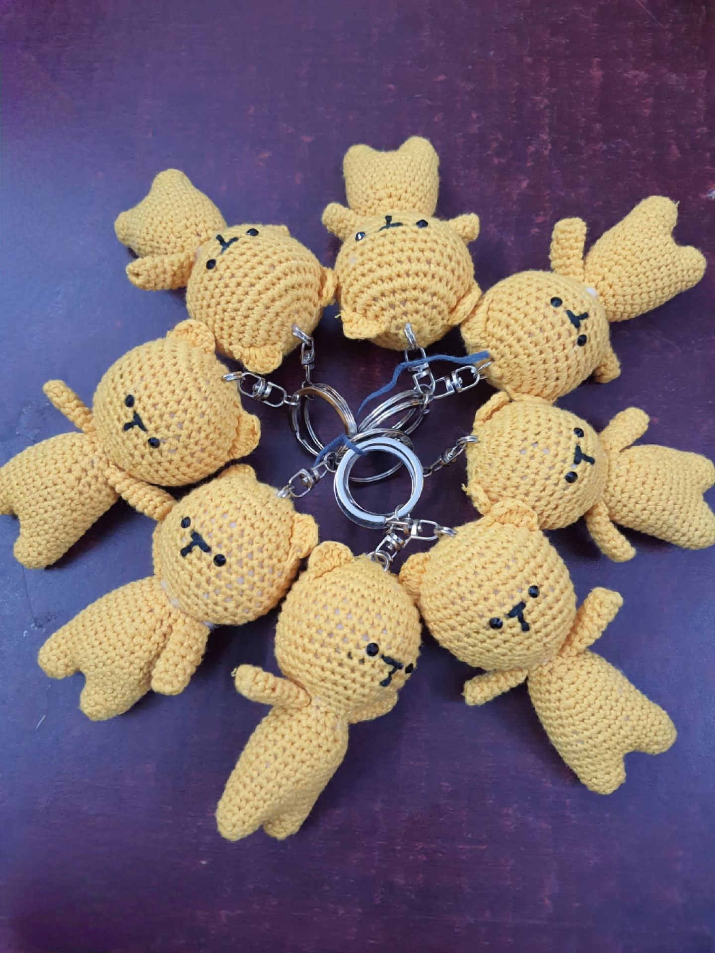 Crochet Key Rings